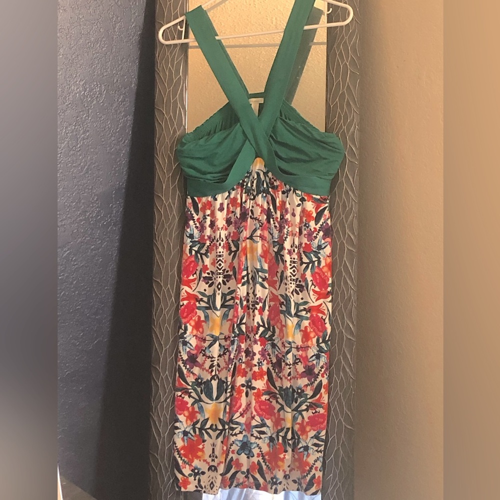 Floral midi dress